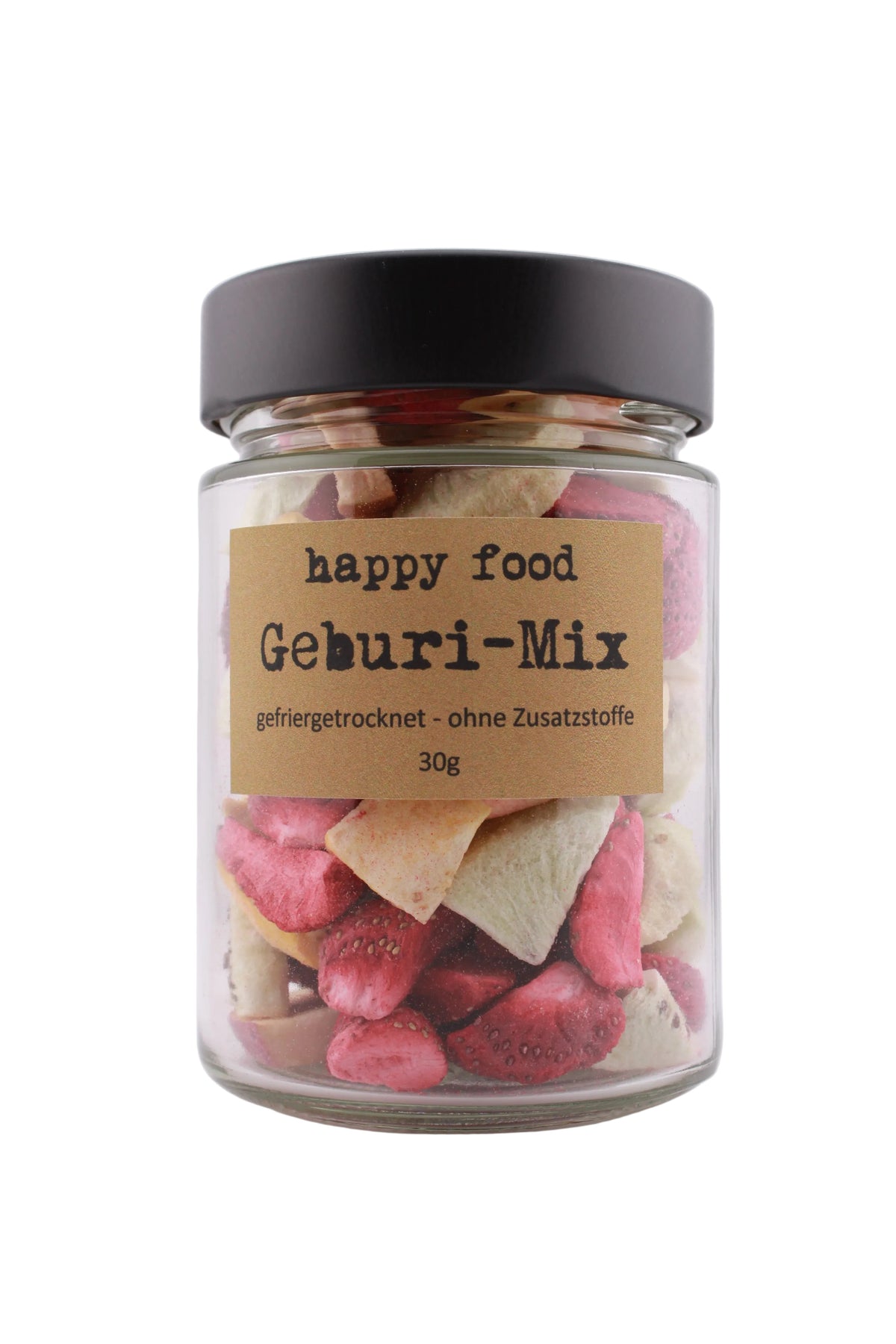 happy food Geburi-Mix - kleines Glas