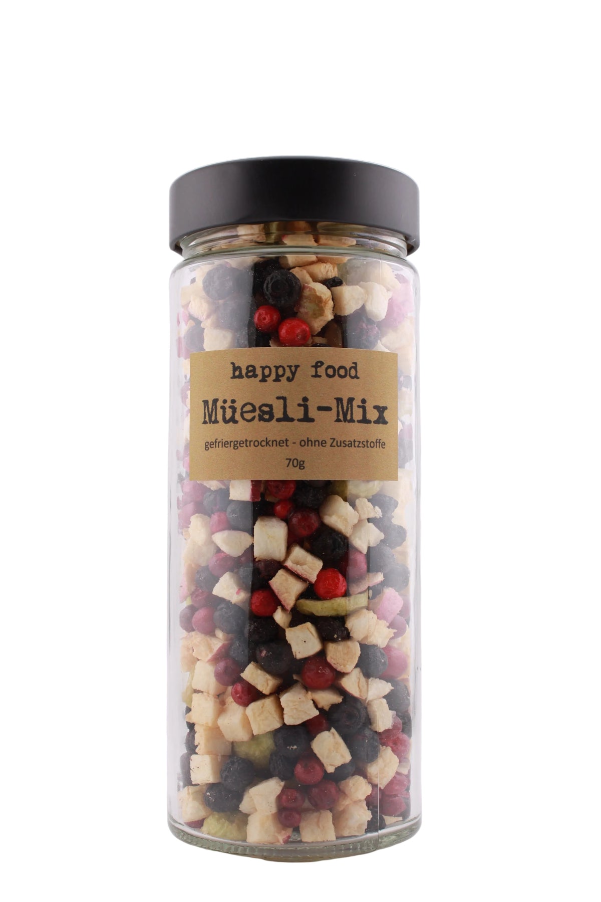 happy food Müesli-Mix - grosses Glas