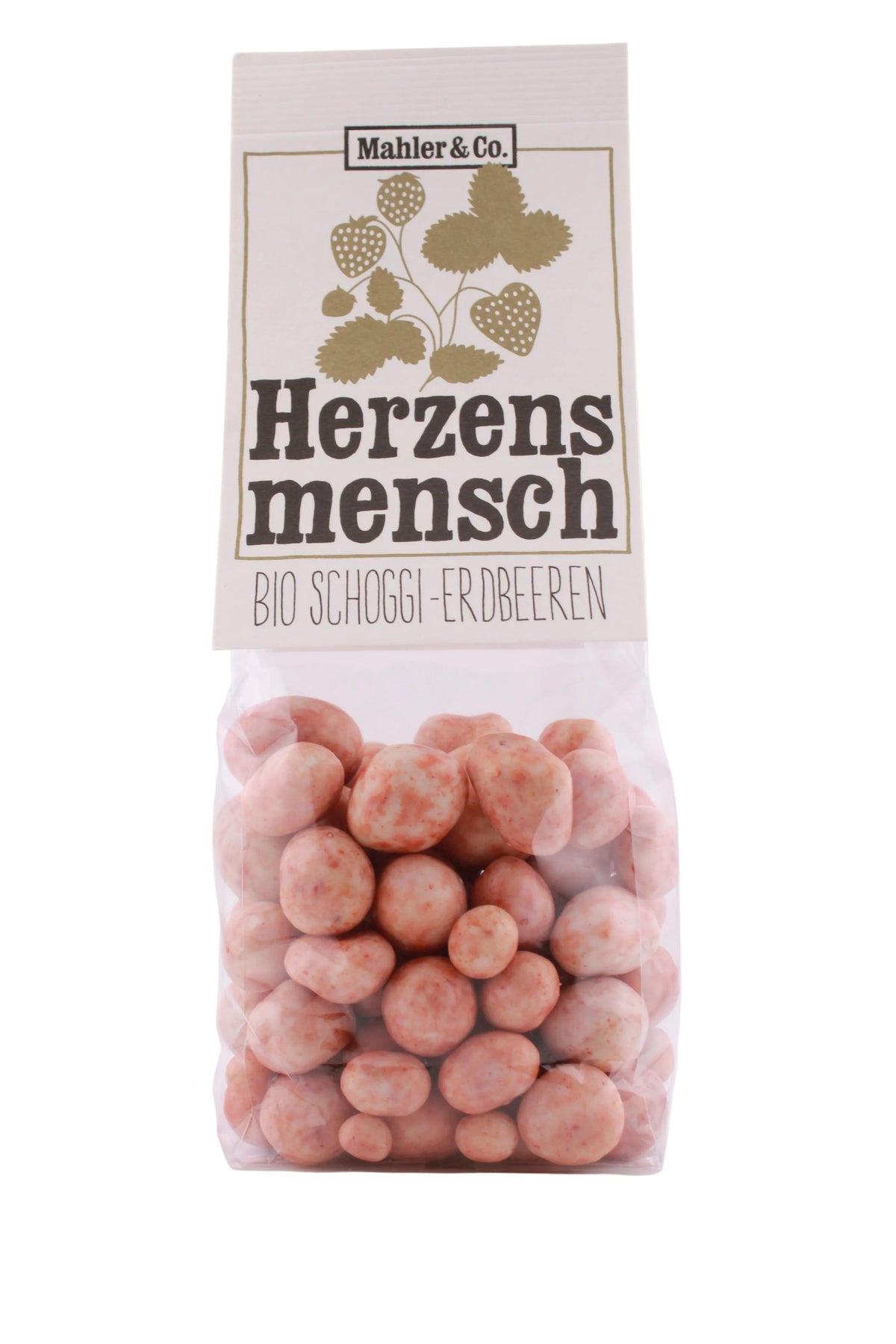 Mahler &co. Herzensmensch Schoggi-Erdbeeren 150g