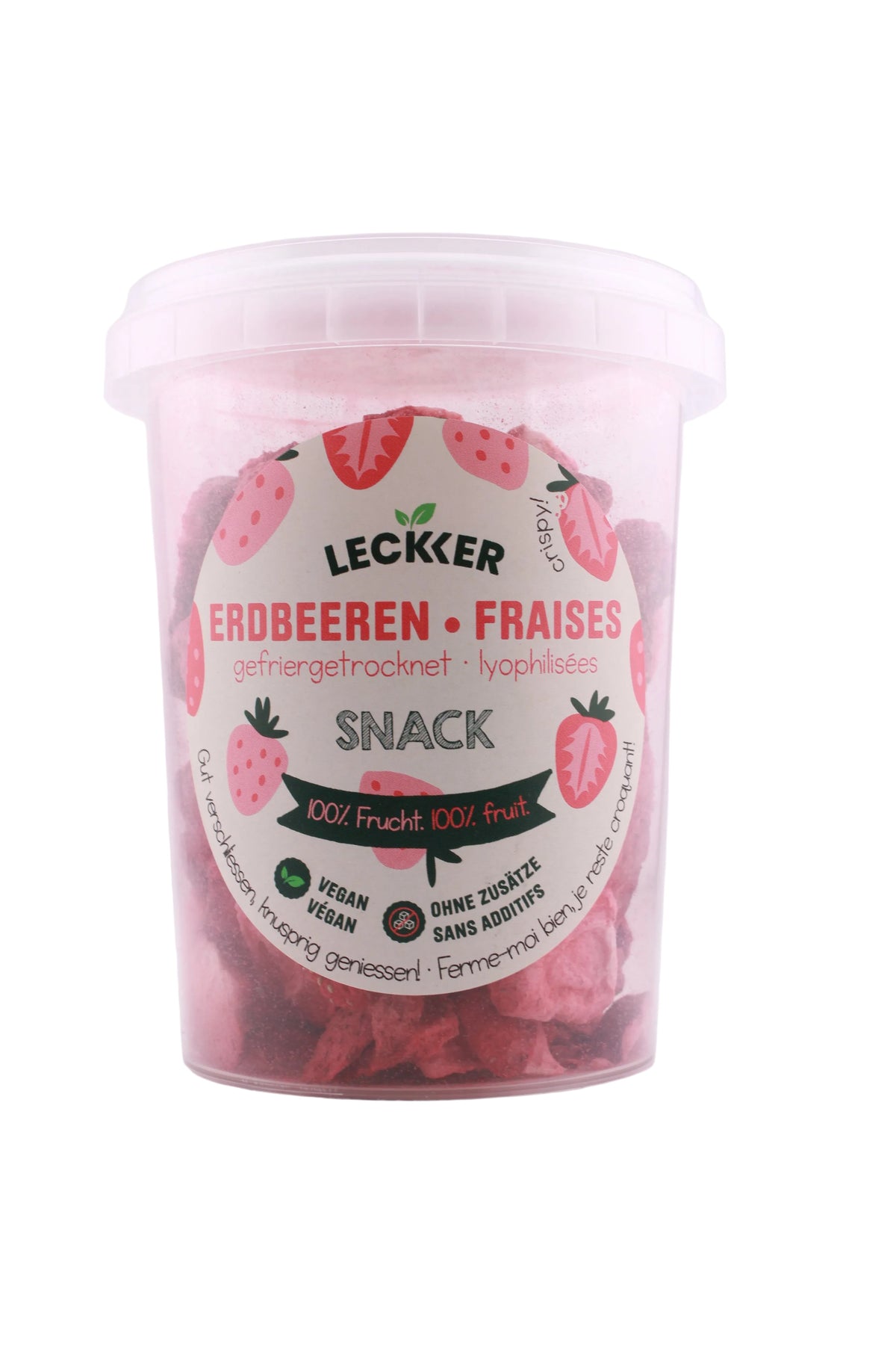 SicherSatt Erdbeeren Snack 30g