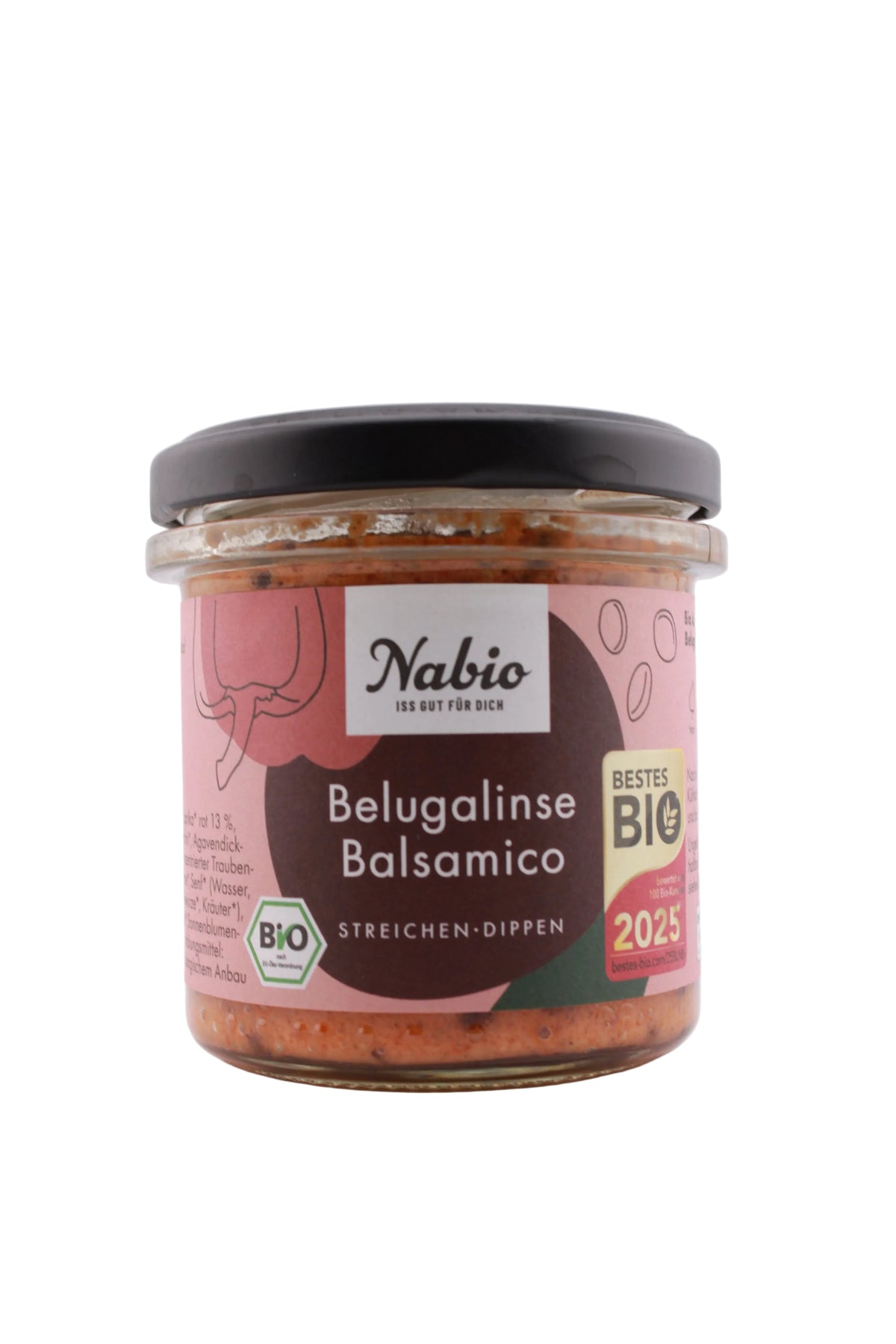 Nabio Aufstrich Belugalinse 135g
