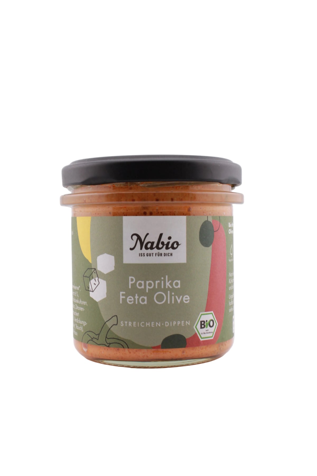 Nabio Aufstrich Paprika Feta Olive 135g
